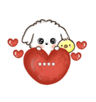名前が入る★愛犬♡マルチーズ【判子】（個別スタンプ：12）