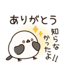 ず～っと使えるシマエナガのやさしい長文♪（個別スタンプ：13）