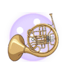 ♡音楽好きの女の子②（個別スタンプ：6）