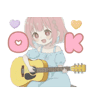 ♡音楽好きの女の子②（個別スタンプ：12）