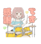 ♡音楽好きの女の子②（個別スタンプ：21）