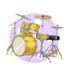 ♡音楽好きの女の子②（個別スタンプ：22）