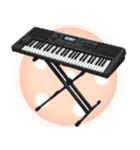 ♡音楽好きの女の子②（個別スタンプ：24）