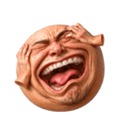 顔文字くん 12 (写実バージョン)（個別スタンプ：11）