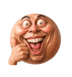 顔文字くん 12 (写実バージョン)（個別スタンプ：15）
