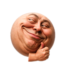 顔文字くん 12 (写実バージョン)（個別スタンプ：16）