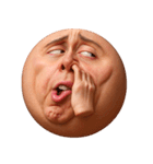 顔文字くん 12 (写実バージョン)（個別スタンプ：22）