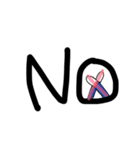 でか文字豆蔵（個別スタンプ：13）