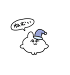 普段のちみうさちゃん（個別スタンプ：3）