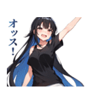 号泣ガールズ（個別スタンプ：1）