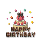 ほっぺちゃんスタンプ3D風（個別スタンプ：6）