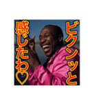 ※【釣り】が好きなゲイの黒人（個別スタンプ：19）