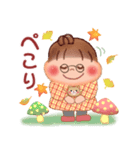 ぷくぷくさん「秋・冬」（個別スタンプ：19）