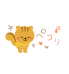 大人かわいい✳︎優しい秋色＆気遣い（個別スタンプ：3）