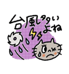 いつものネコ♡日常＋秋スタンプ（再販）（個別スタンプ：3）