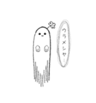 囁いてくる背後霊のスタンプ（個別スタンプ：7）