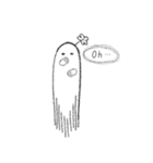 囁いてくる背後霊のスタンプ（個別スタンプ：11）