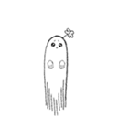 囁いてくる背後霊のスタンプ（個別スタンプ：19）