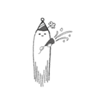 囁いてくる背後霊のスタンプ（個別スタンプ：24）