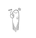 囁いてくる背後霊のスタンプ（個別スタンプ：25）