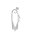 囁いてくる背後霊のスタンプ（個別スタンプ：32）