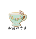 アイシングクッキーのスタンプ（日常会話）（個別スタンプ：3）