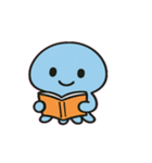 ふわふわクラゲの日常@SFW（個別スタンプ：4）