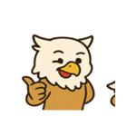 やさしいグリフォンの日常@SFW（個別スタンプ：1）