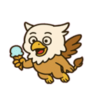 やさしいグリフォンの日常@SFW（個別スタンプ：4）