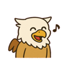 やさしいグリフォンの日常@SFW（個別スタンプ：11）