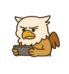 やさしいグリフォンの日常@SFW（個別スタンプ：12）