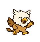 やさしいグリフォンの日常@SFW（個別スタンプ：13）