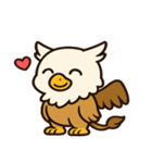 やさしいグリフォンの日常@SFW（個別スタンプ：14）