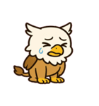 やさしいグリフォンの日常@SFW（個別スタンプ：15）