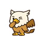 やさしいグリフォンの日常@SFW（個別スタンプ：16）
