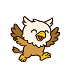 ツンデレグリフォン@SFW（個別スタンプ：1）