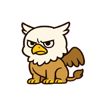 ツンデレグリフォン@SFW（個別スタンプ：4）