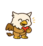 ツンデレグリフォン@SFW（個別スタンプ：7）