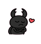 まじめなクワガタの日常@SFW（個別スタンプ：3）