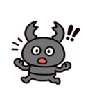 まじめなクワガタの日常@SFW（個別スタンプ：5）