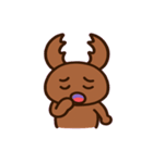 まじめなクワガタの日常@SFW（個別スタンプ：8）