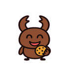 まじめなクワガタの日常@SFW（個別スタンプ：15）