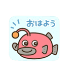 ドジっ子あんこうの毎日スタンプ（個別スタンプ：1）