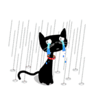 黒猫がやって来た！（個別スタンプ：20）