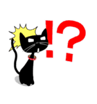 黒猫がやって来た！（個別スタンプ：21）