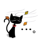 黒猫がやって来た！（個別スタンプ：22）
