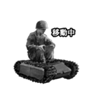 ミリタリー劇画スタンプ 苦労する現場編2（個別スタンプ：30）