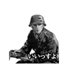 ミリタリー劇画スタンプ 苦労する現場編2（個別スタンプ：33）