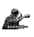 ミリタリー劇画スタンプ 苦労する現場編2（個別スタンプ：40）