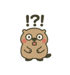 ゆるマーモットのあいさつスタンプ（個別スタンプ：11）